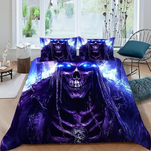 Ensemble housse de couette 3D motif enfants 260x220cm fermeture éclair résistante - 3