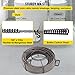 Mophorn Kit de Cable de Drenaje de Alcantarillado 30mx13mm de Acero Cable...