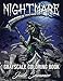 Nightmare Grayscale: A Horror Coloring Book with Terrifying Monsters, Evil Women, Dark Fantasy Creatures, and Gothic Scenes for Relaxation