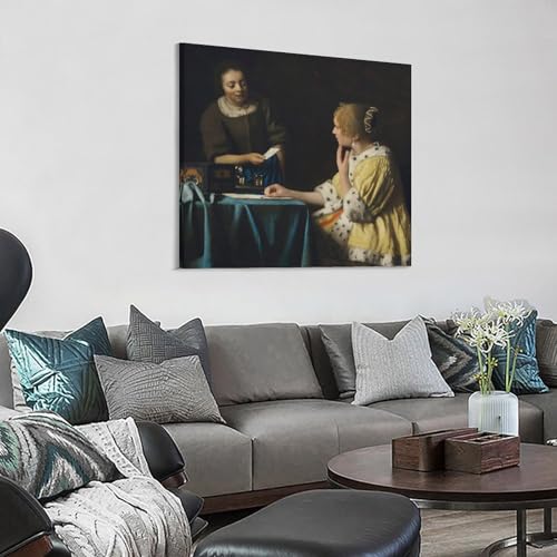 Toile Johannes Vermeer premium une décoration murale d'exception - 3