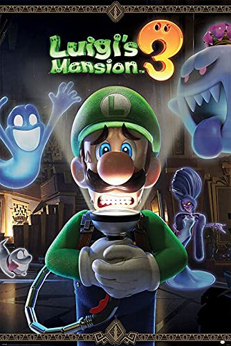 Nintendo Póster Luigis Mansion You Are In For A Fright, (61 x 91,5 cm)