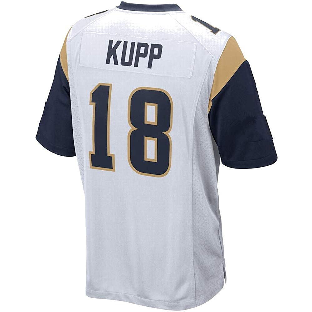 Men's/Women's/Youth Cooper #18 White Kupp Game Jersey