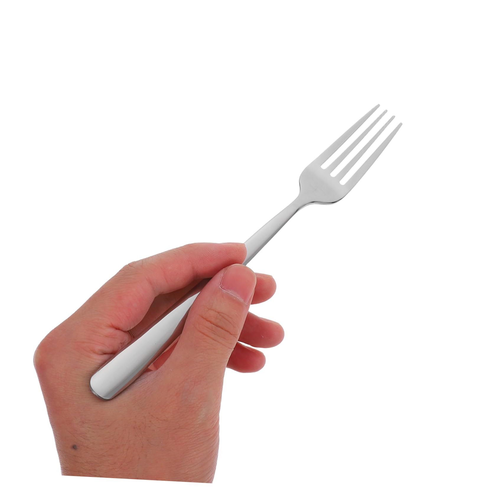 DECHOUS 12 Pezzi Di Forchette Per Posate in Acciaio Inossidabile, Set Di Forchette Per Cena Di Nozze, Lavabili in Lavastoviglie, Per Casa, Ristorante, Hotel, Posate Moderne Per Antipasti,