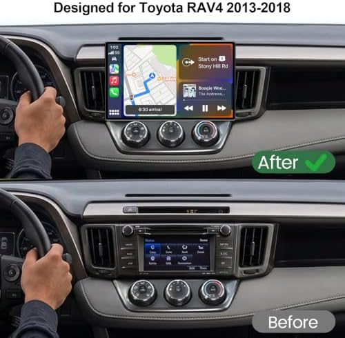 11.5-inch 8Core 4+64GB Car Radio Stereo for 2013-2018 Toyota RAV4 — 사진 2