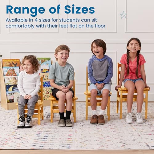 Ecr4Kids ELR-15316 Three Rung Ladderback Chair thumb #4