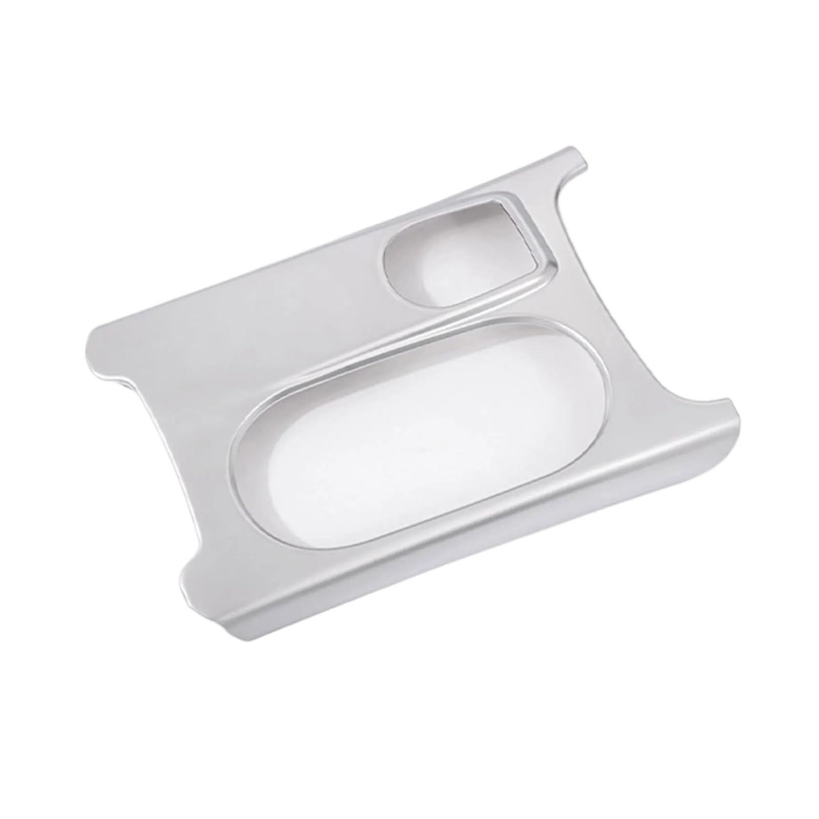 Car Interior Sticker for Benz for A Class for GLA for CLA for C117 for W117 for W176 for X156 Car Cup Holder Cover Trim Sticker LHD RHD(Chrome-LHD)