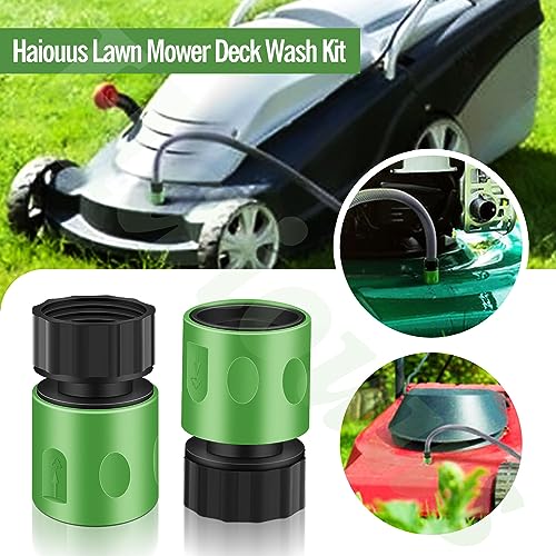 image for Haiouus Lawn Mower Deck Wash Kit, Compatible with MTD, Troy-Bilt, C-Ra