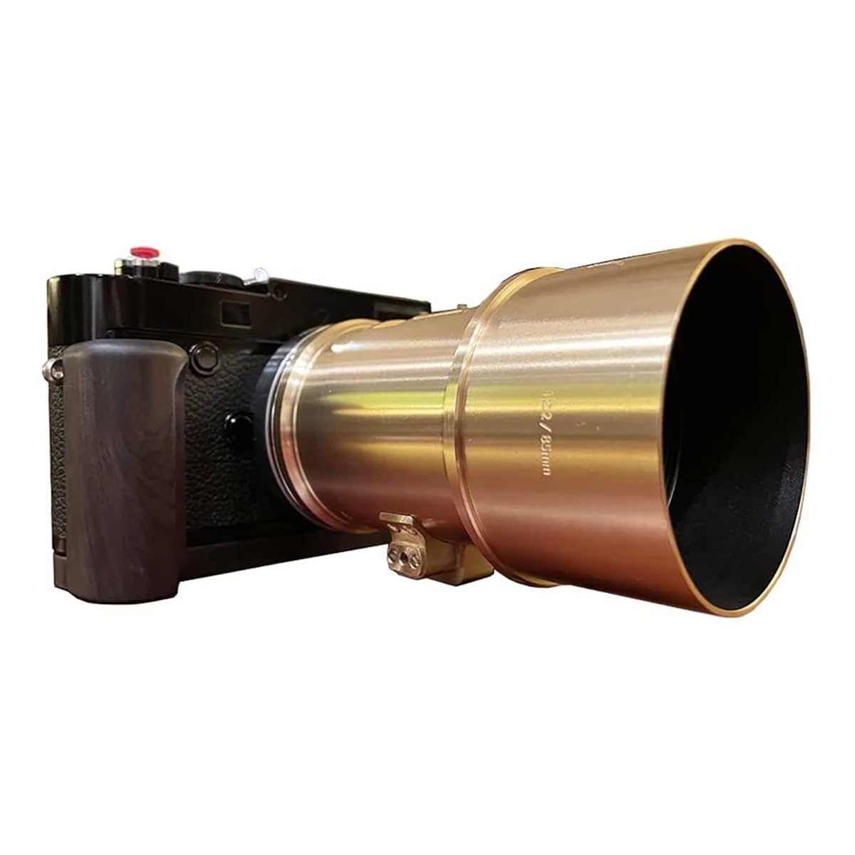 Amazon | Leica M10 M240 専用 ハンドグリップメタル 檀木材 ボディ