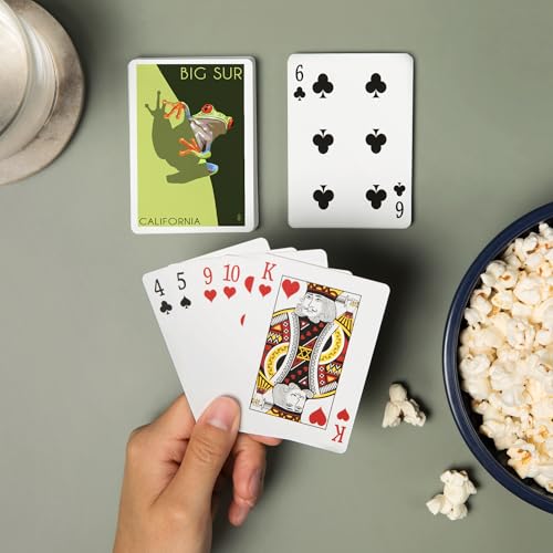 Lantern Press Big Sur California Juego de Cartas Poker miniatura 2