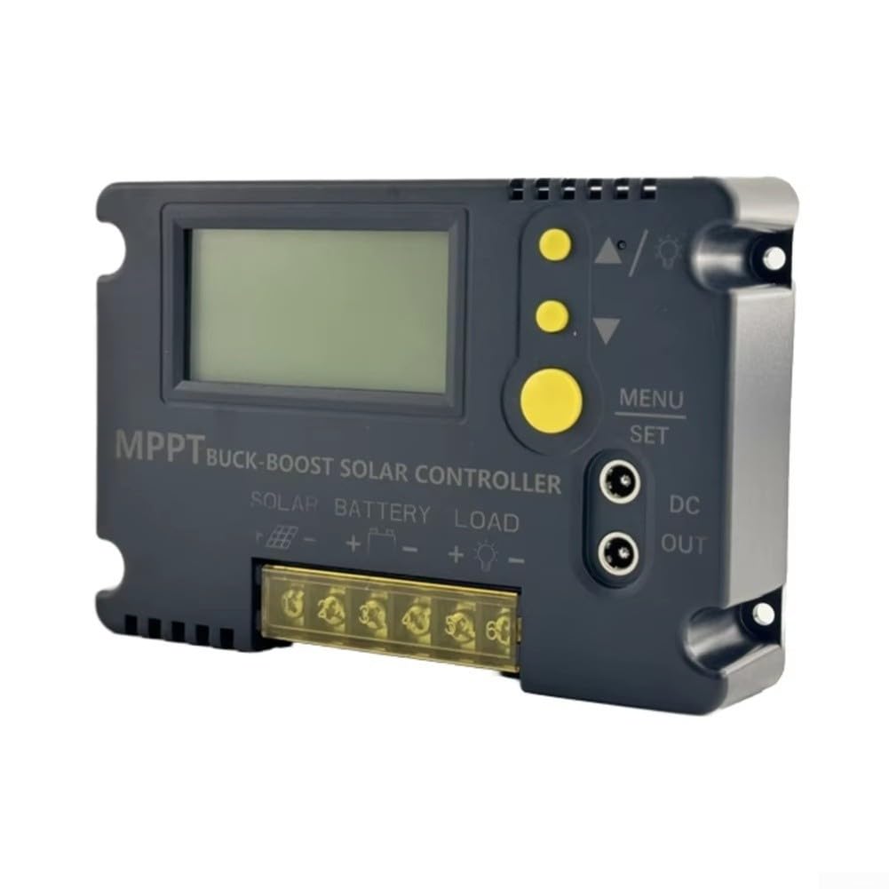 MPPT para regulador de carga solar, 10 A, automático, ABS, MPPT, regulador solar 10 A, para regulador de carga MPPT, regulador de carga MPPT, 10 A, para controlador solar, función de litio MPPT