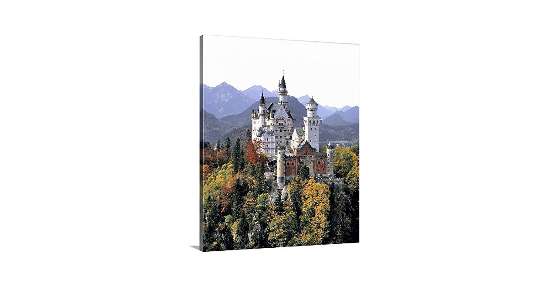 Amazon.com: CANVAS ON DEMAND Germany, Neuschwanstein Castle
