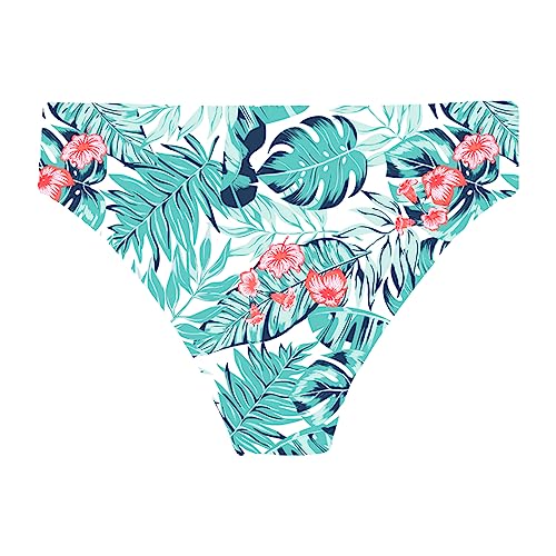 Girls Solid Color Swim Brief Triangle Bikini Bottoms Swim Underpants Yoga Dance Shorts2