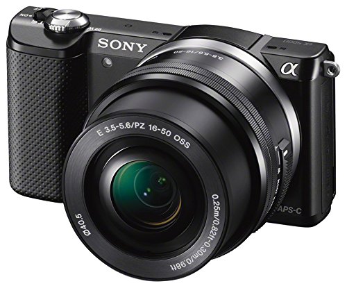 Sony Alpha 5000 Compact Camera with SLR Camera (Full HD, 20