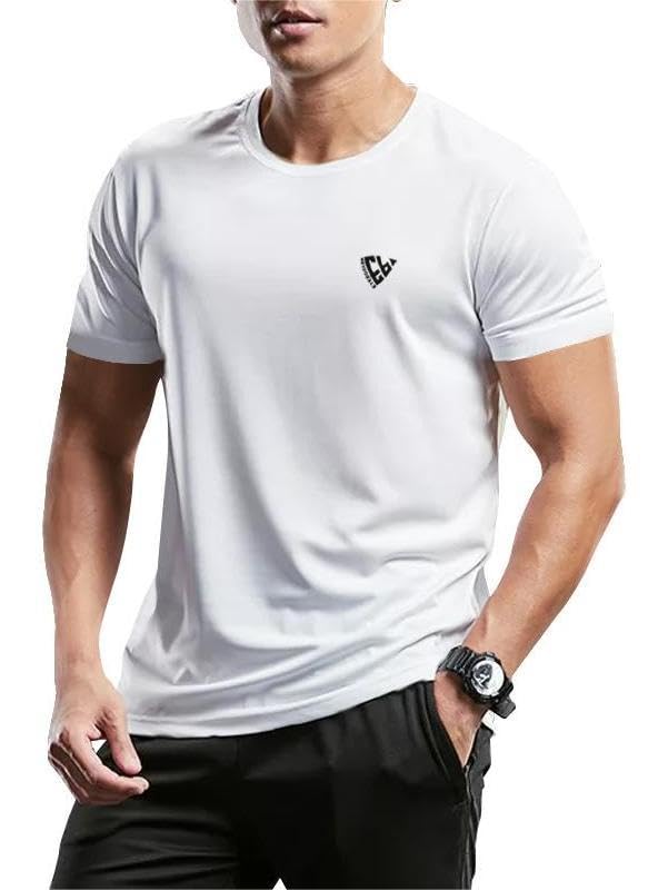 Image of Noble Monk Men's Regular Fit T Shirt |Half Sleeves |Round Neck | Casual T-Shirt for Me