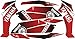 Compatible avec Yamaha Raptor 350 Quad. Années 2004-2014. Custom MX Vinyle Moto Graphique Fond Autocollant Autocollant Autocollant