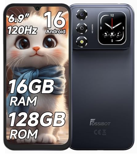 Amazon | FOSSiBOT S7 SIMフリー スマホ 本体 16GB RAM+128GB ROM 最大