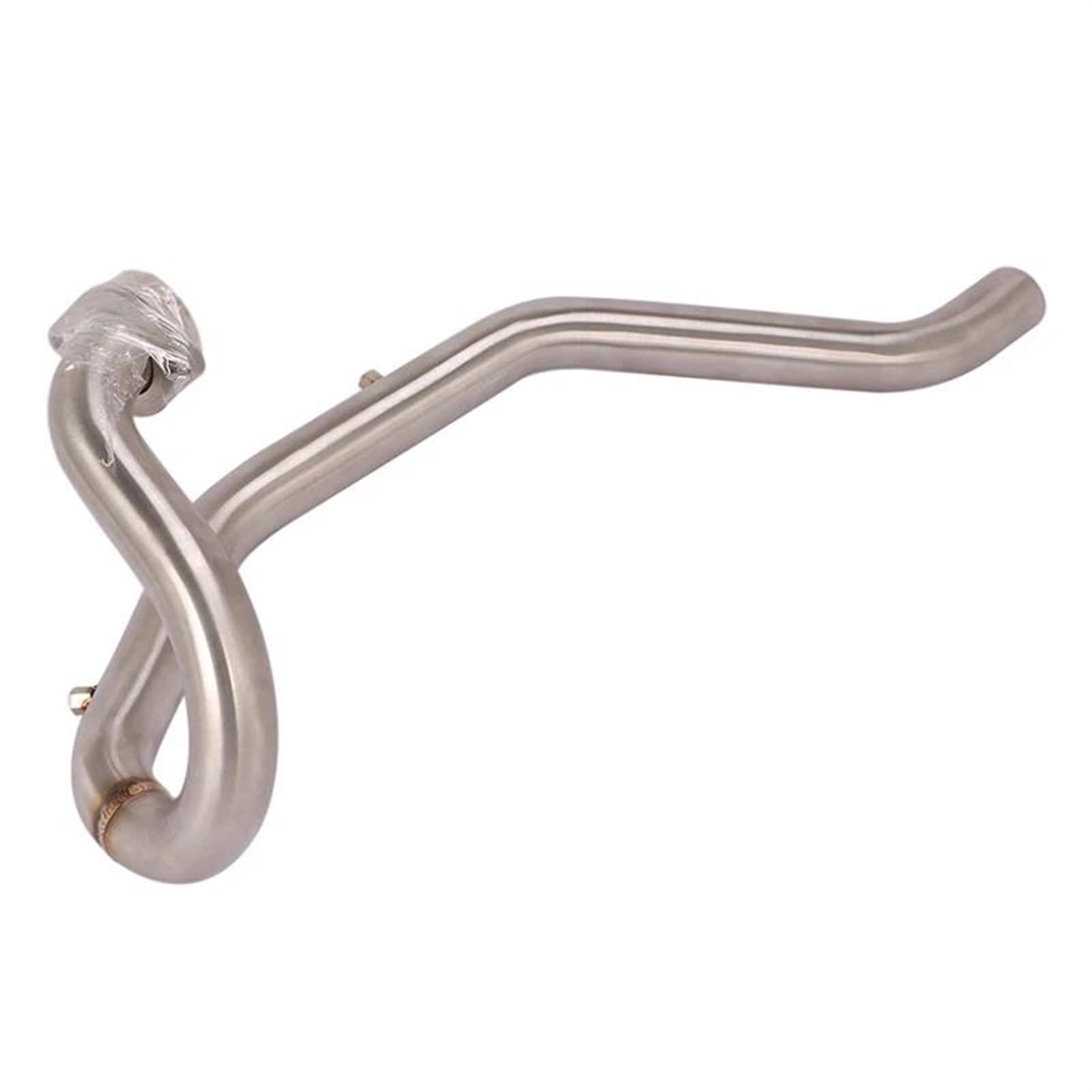 SYLTER Tubo Centrale Moto Slip On per XG250 per Tricker Forcella di Scarico Moto interfaccia Tubo di Collegamento Anteriore modificata 51mm Tubo Centrale Scarico Moto