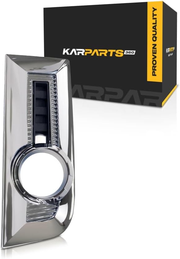 For GMC Terrain 2010-2015 Fog Light Bezel Driver Side Front | Chrome | GM1038123