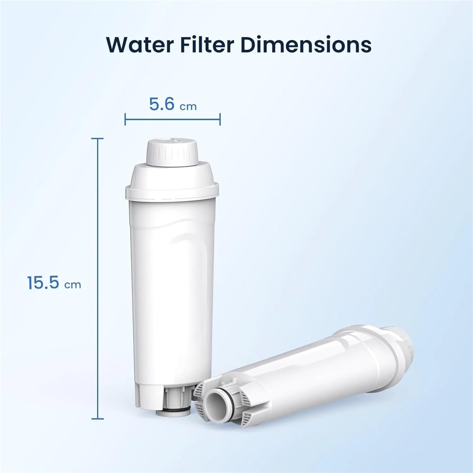 Filtro For Macchina Da Caffè Automatica Da 4 Pezzi, Compatibile Con Delonghi, Accessorio Di Ricambio For Addolcitore D'acqua