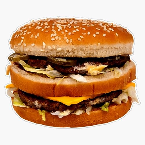Mcdonalds Big Mac Sticker Bumper Sticker Vinyl Decal 5"