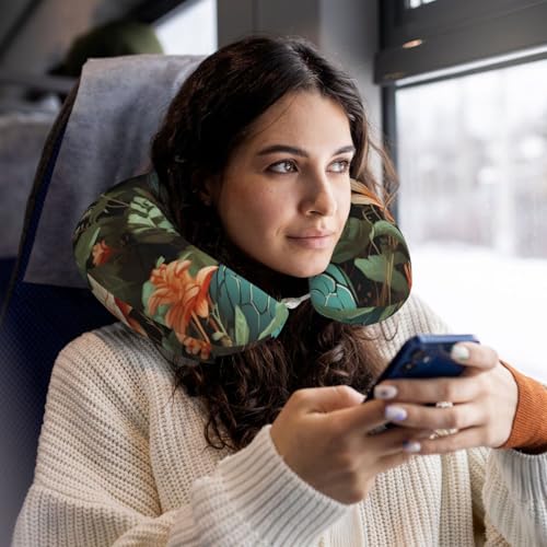 Almohada de espuma para viaje tamaño portátil U miniatura 5