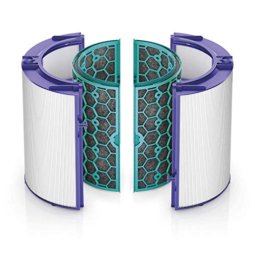 Dyson Genuine Air Purifier Replacement Filter (HP04, TP04, DP04,) 360° Glass HEPA and Activated Carbon Filter