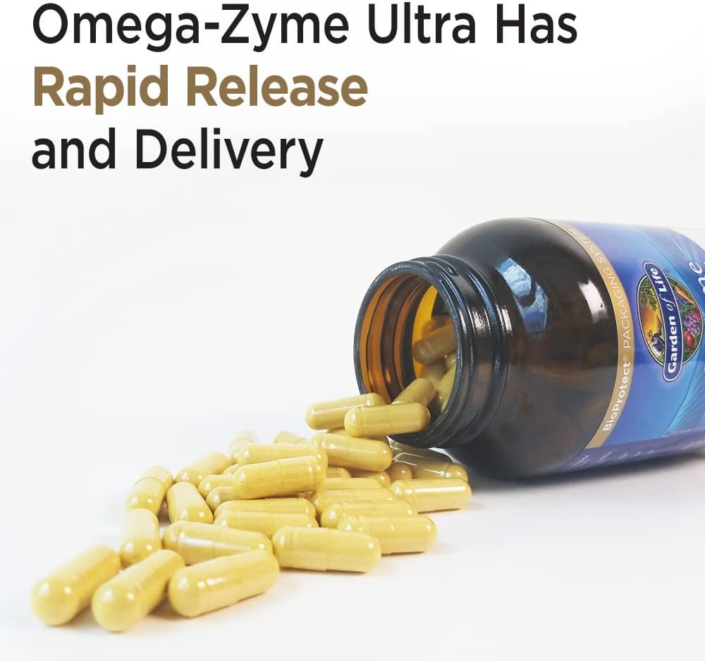 Buy 1 get 1 π₯ Garden of Life Vegetarian Digestive Supplement - Omega Zyme Ultra Enzyme Blend for Digestion, Bloating, Gas, and IBS, 180 Capsules Hottest Sale Garden of Life Vegetarian Digestive Supplement - Omega Zyme Ultra Enzyme Blend for Digestion, Bloating, Gas, and IBS, 180 Capsules