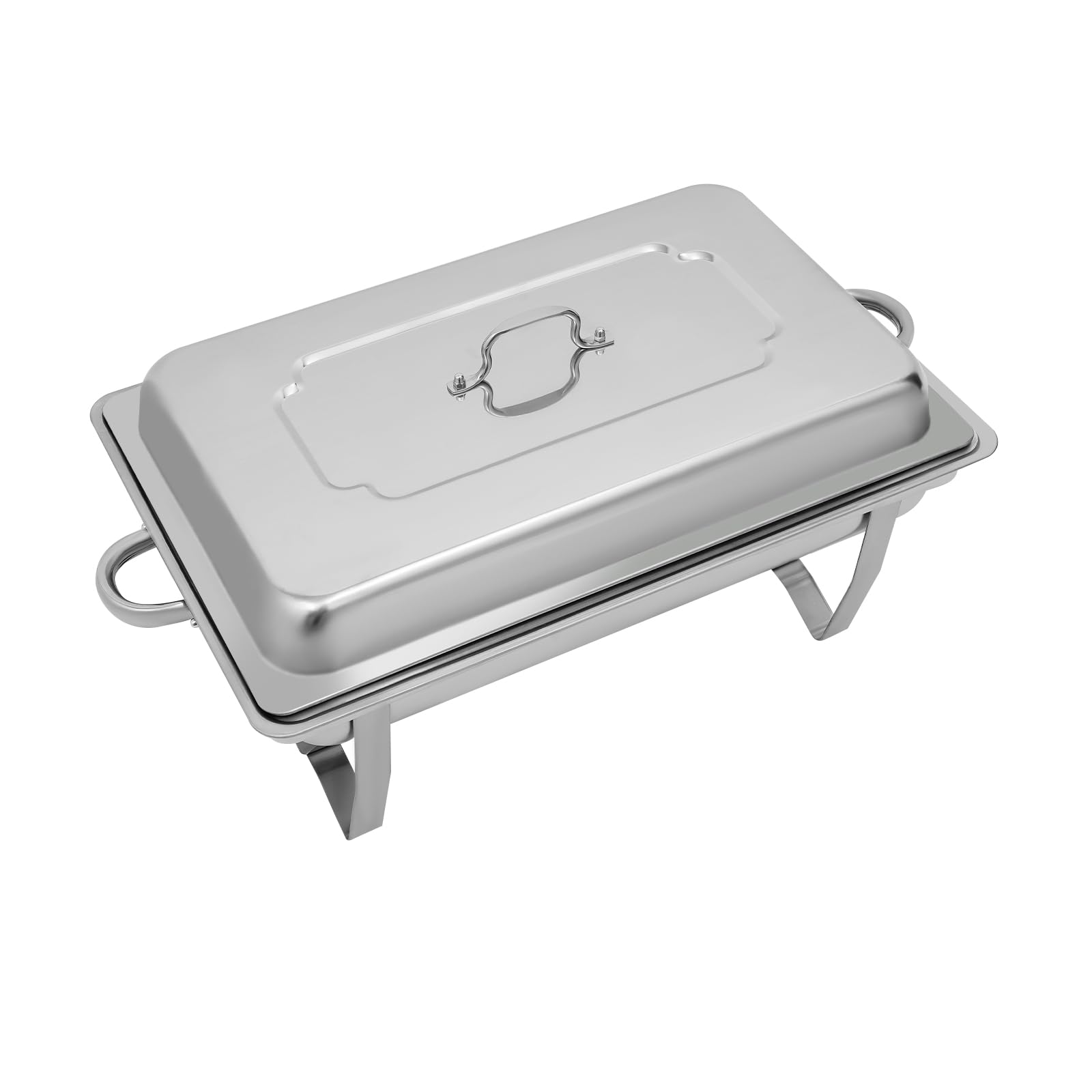 Serbatoio in acciaio inox 9 l, scalda buffet, Chafing Dish, Chafing Dish, set professionale, scalda cibo a buffet, in acciaio inox per diverse feste
