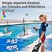 DEERC 2 Pack Remote Control Boat for Kids,2.4Ghz RC Sailboat with LED Lights for Pools,Lake and Bathtub,Summer Outdoor Water Toys Never Capsize Gift for Kids Boys Girls