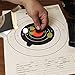 Target Pasters for Shooting, 0.8 Inch Round Target Stickers, Shooting Target Stickers for Gun Rifle Pistol Airsoft BB Gun, Ideal for USPSA, IPSC, IDPA Practice, 1000 Per Box, Desert, 2 Pack
