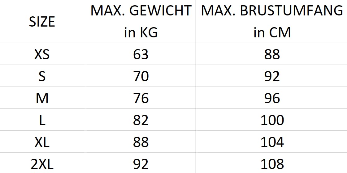 Camaro Armour 4.0 Neopren Prallschutz Oberteil Wakeboard Kite Wasserski