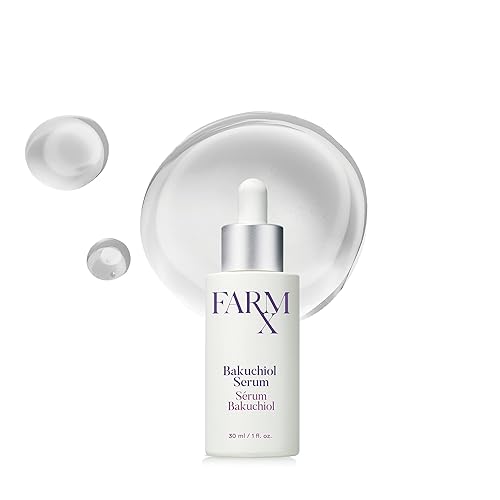 Farm Rx Suero Bakuchiol - Suero a base de aceite vegano antienvejecimiento para reducir arrugas y líneas finas, una alternativa al retinol (1.0 fl