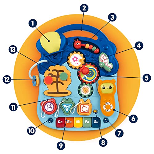 Marcheur interactif anti-basculement avec table éducative et tableau de dessin - 4