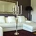 Produktbild Victoria Kerzenleuchter Kerzenständer 120 cm hoch Aluminium silber Deko für gehobenes Ambiente
