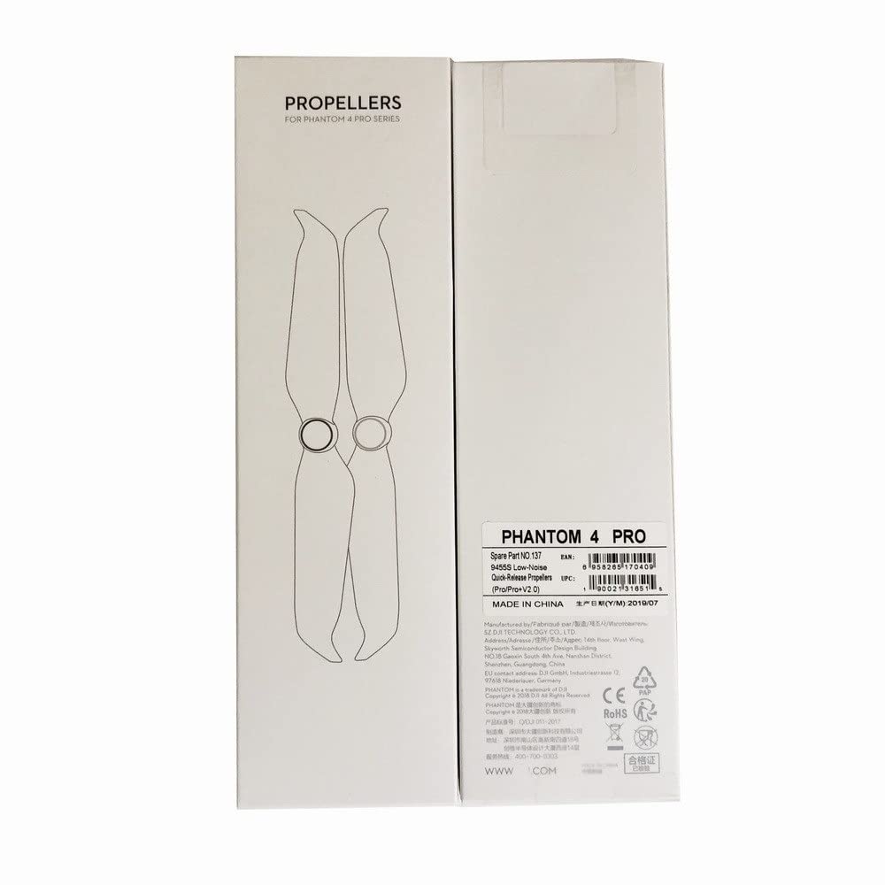 INLIMA For DJI Phantom 4 Propellers 2 Pairs Genuine Series Part 137 9455S Low Noise Propellers Quick Release Blade for Phantom 4 Pro/Adv/Pro V2.0 Drone accessories