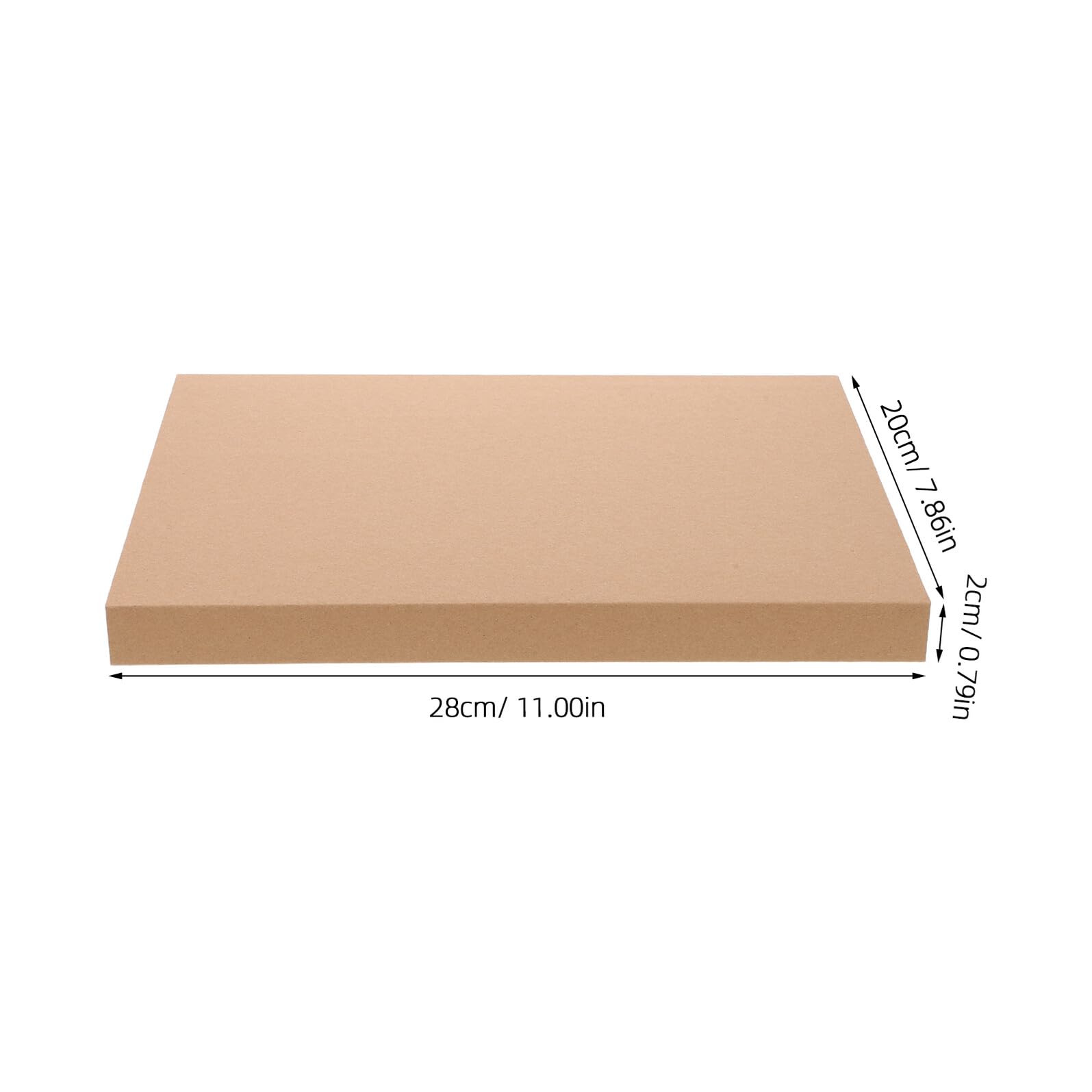 Cajas de Envío de Cartón Kraft para Discos de Vinilo y Libros Tamaño 280x200x20 Mm Paquete de 20 Unidades Cajas Plegables Resistentes para Embalaje y Mudanza Apilables