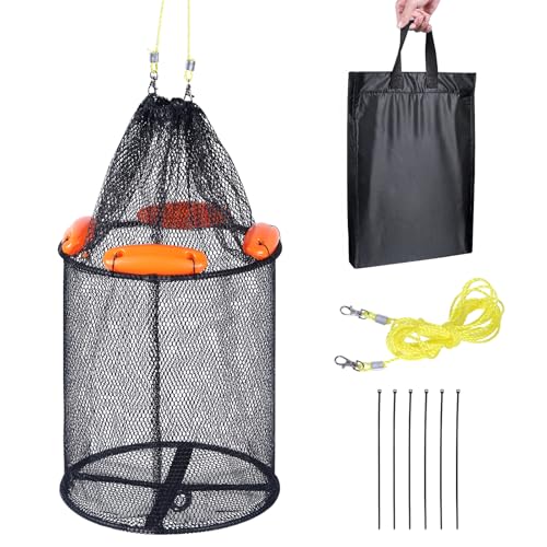 Grand Panier de pêche Flottant Pliable pour Poissons...