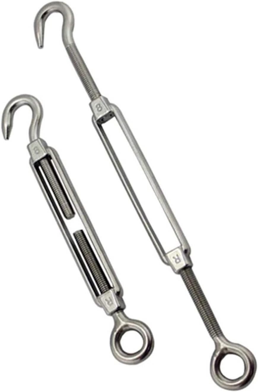 DLRSAM Turnbuckles, 1pcs/2pcs/4pcs/5pcs Stainless Steel 304 Turnbuckle Adjustment