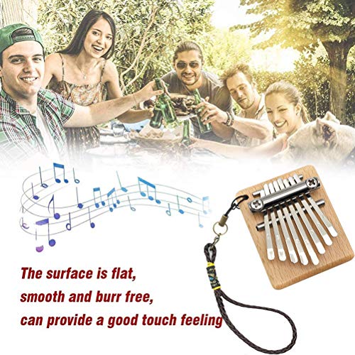 Stecto 8 Clés Pouce Piano, Haute Qualité Doigt Instrument, Tuning Hammer, bois Acajou, Marimba Cadeau Musical pour… - Les Beatles, Paul McCartney, John Lennon, RIngo Starr, George Harrison Stecto 8 Clés Pouce Piano, Haute Qualité Doigt Instrument, Tuning Hammer, bois Acajou, Marimba Cadeau Musical pour… – Image 4