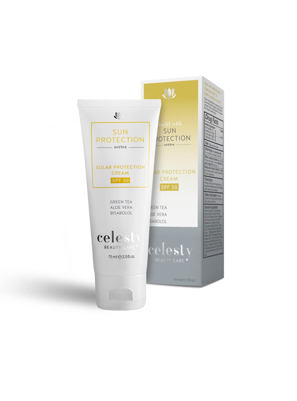 Amazon.com: Celesty Beauty Face Sunscreen & Moisturizer SPF 50