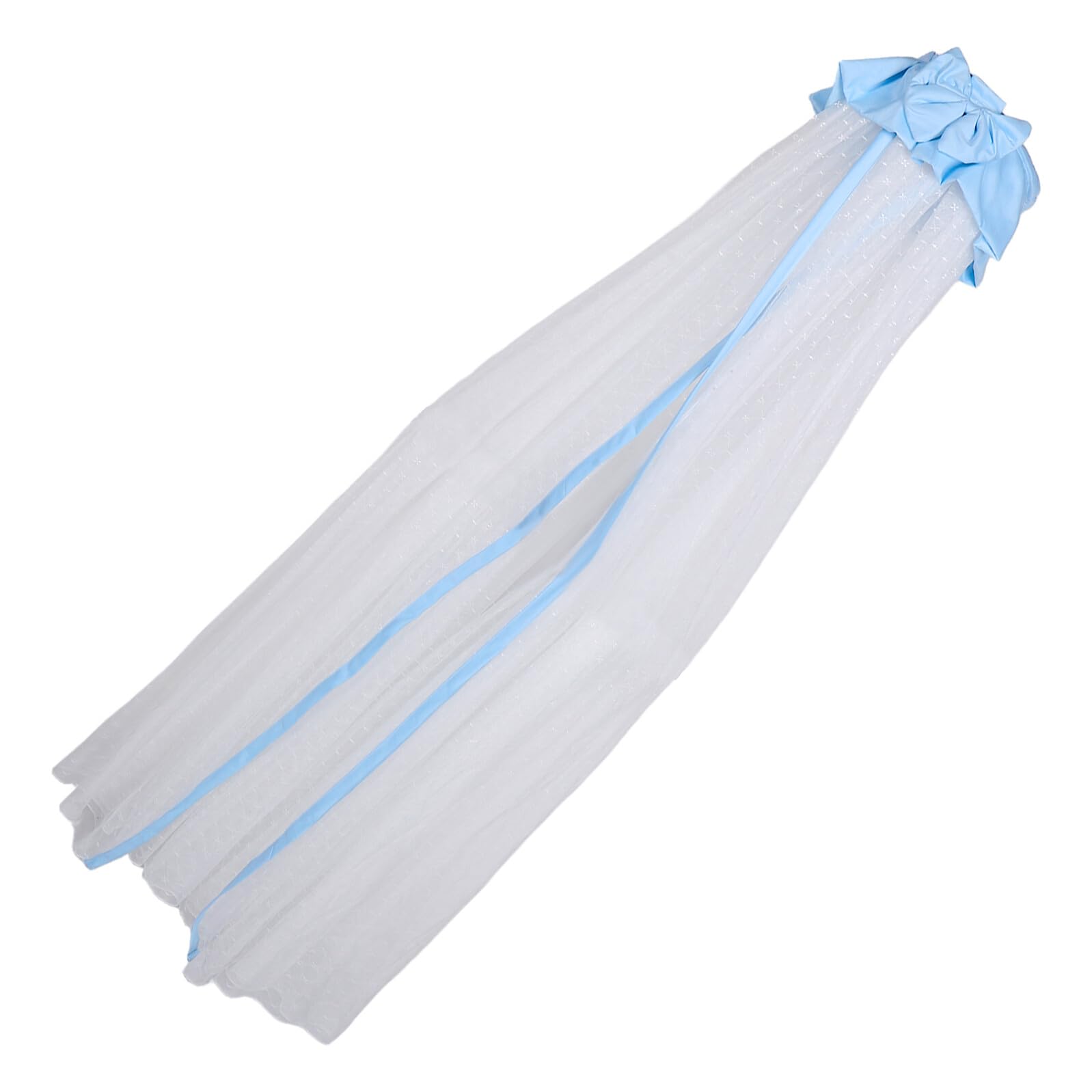 Zanzariera per Culla con Copertura Totale, Pieghevole, e Acciaio, Design a Baldacchino Elegante e Sicuro per Neonato e Lettino