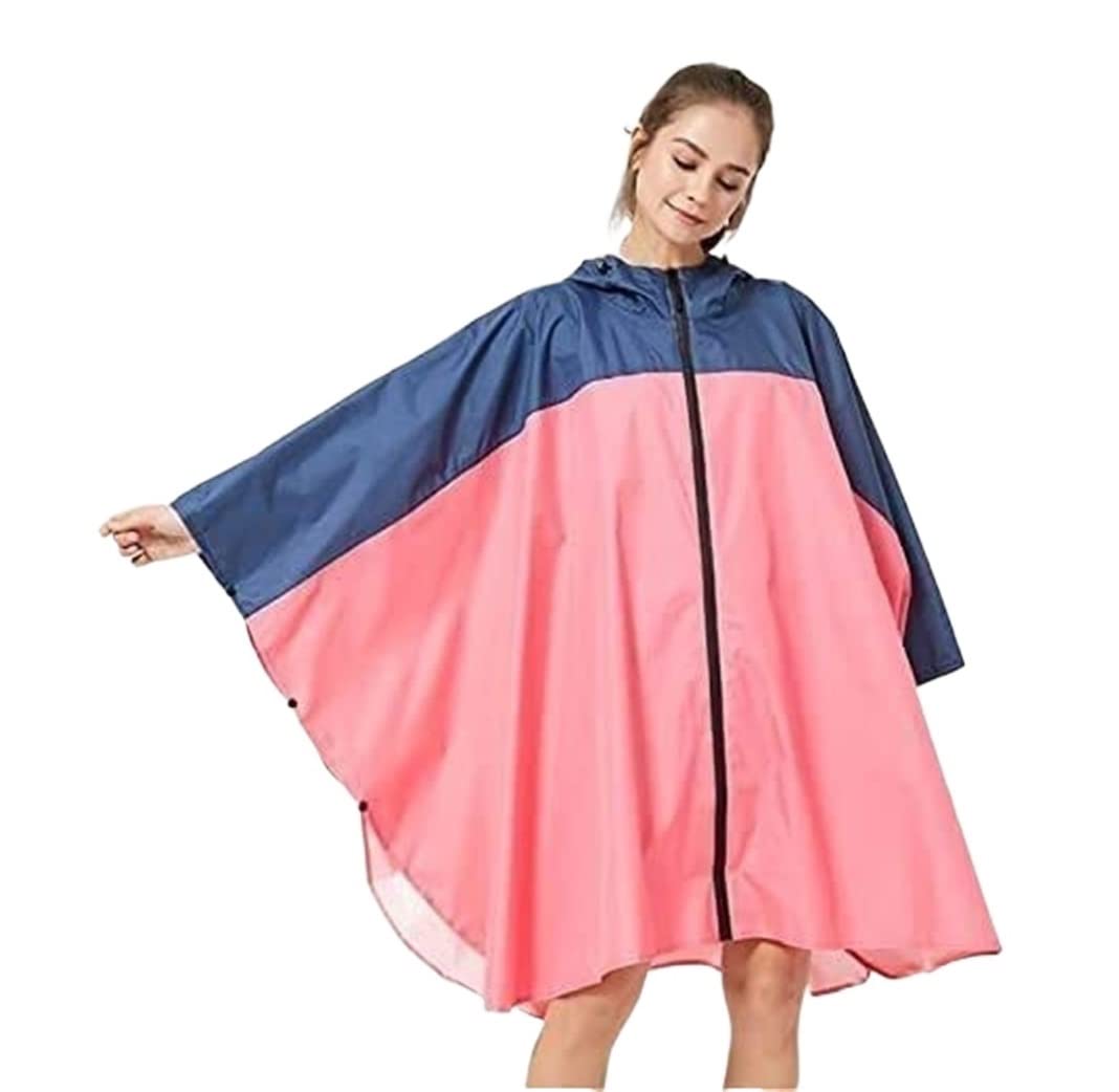 Poncho Antipioggia Impermeabile Mantello impiombato da donna impermeabile allentato all'aperto escursionismo pesca giacca a vento poncho Mantella Antipioggia
