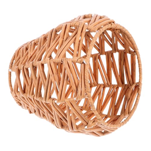 MERRYHAPY Woven Rattan Lampenschirm Korrosionsbeständig Langlebig...