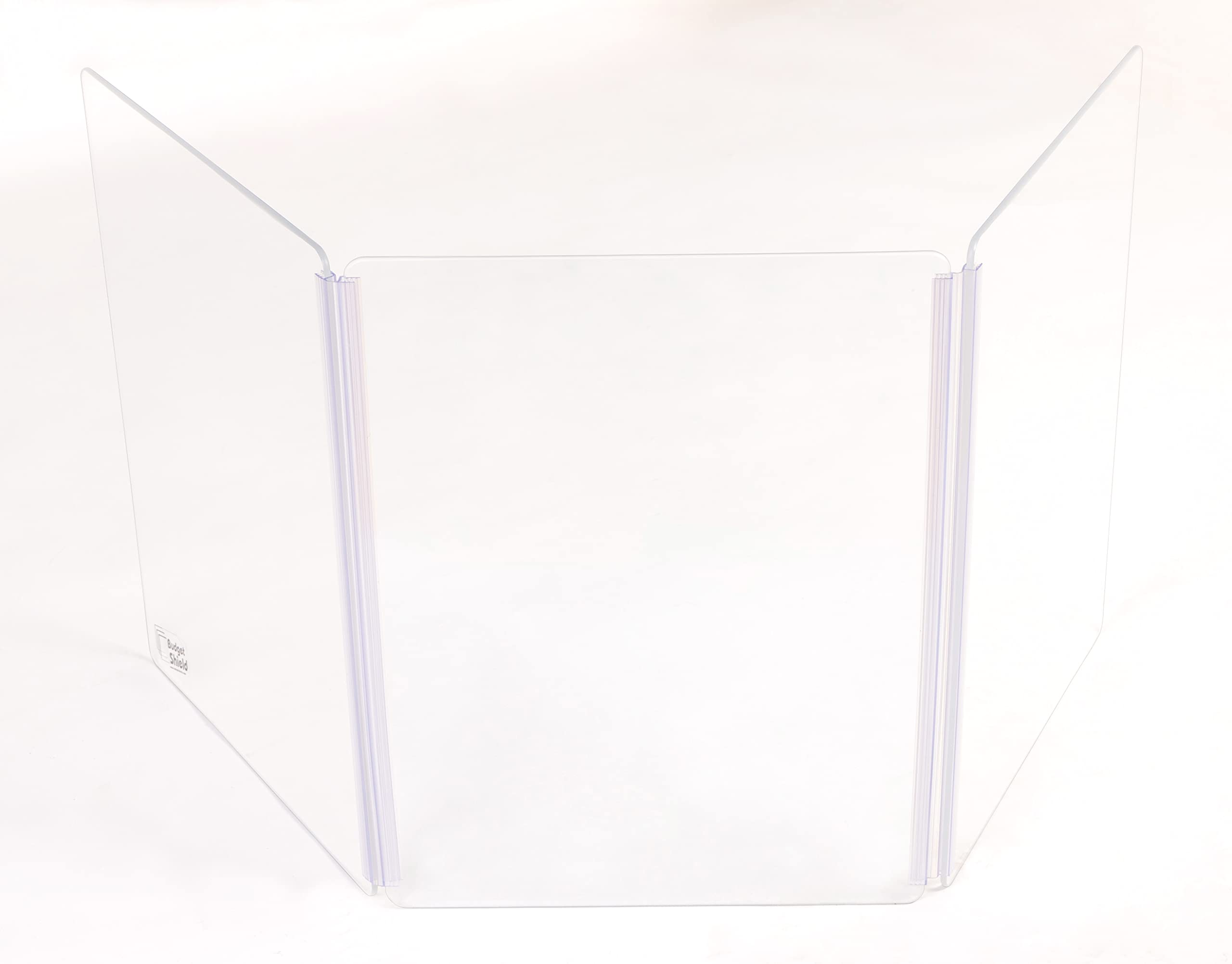 Budget Shield 2 ft tall, 3 panel guitar amp shield screen (2 ft X 4.5ft) for isolation attenuation and sound reduction: Made in USA :guitar amp acrylic plexiglass plastic cage folding collapsible