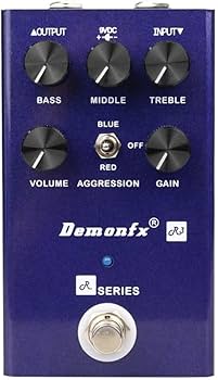 DeMon Fx DemonFx R series R3 REVV G3 Pedal de clon de guitarra