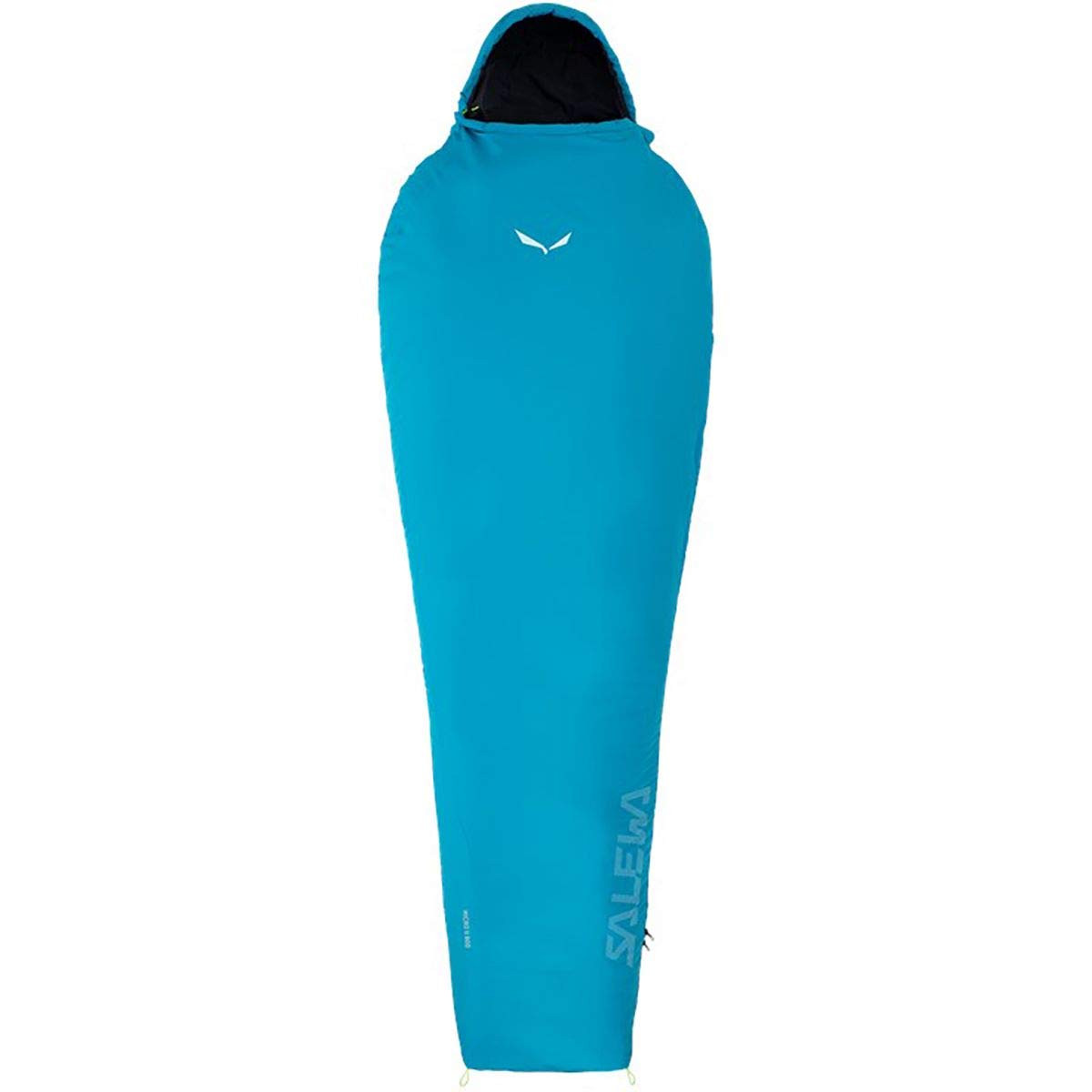 Salewa Micro Ii 800 Sleeping Bag, Blue Danube, RIGHT, Unisex