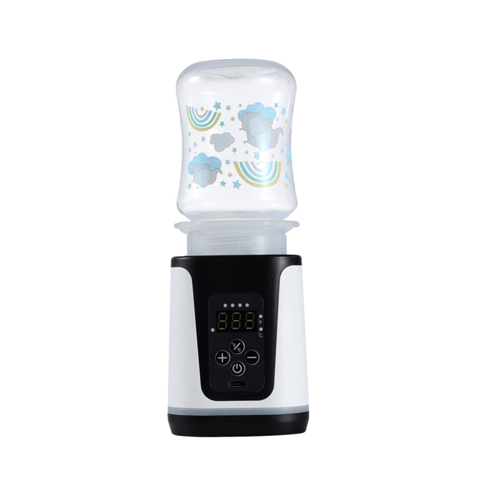 Chauffe-biberon portable alimenté par USB 8 minutes - Régulation automatique de la température pour lait maternel - Chauffe-biberon USB