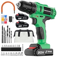 Amazon.com: Cordless Drill Set, 3/8 Drill Handheld