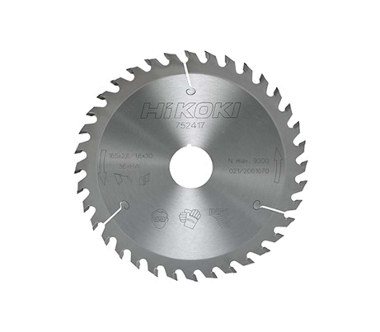 Lame scie 190mm bois HiKOKI 752485 pour supprimer les éclats lors de vos coupes nettes
