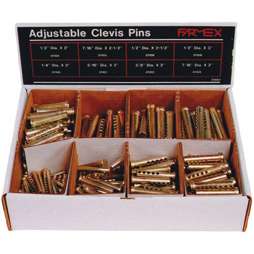 Clevis Pin Assortment, 260pieces Industrial & Scientific
